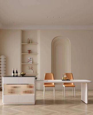 شراء مجموعة طاولة الطعام الإبداعية من Rock Plate Hotel Restaurant Furniture online manufacture