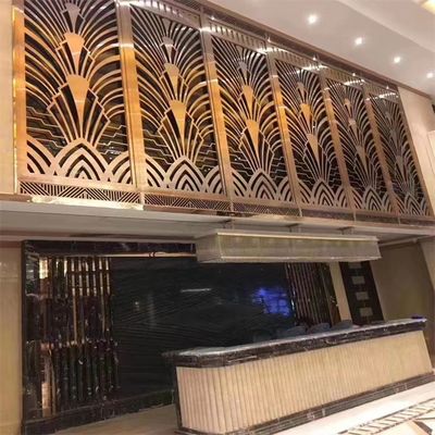 سعر جيد مقسم غرفة فاخرة من الفولاذ المقاوم للصدأ مقسم غرفة معدني بالفندق متصل