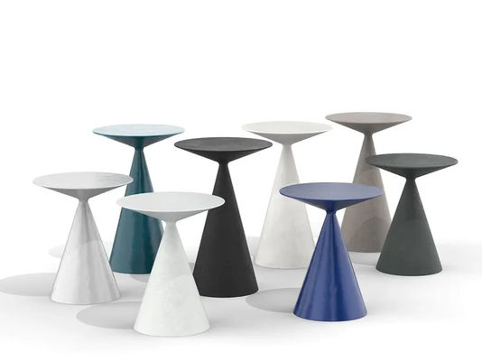 سعر جيد أريكة من الألياف الزجاجية طاولة مقعد صغيرة لمنطقة الاستجمام متصل