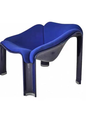Nordic Hotel Lobby Furniture Fibglass Shaped Space Backrest Leisure Chair