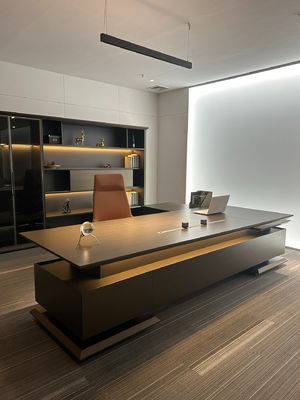 سعر جيد مكتب رئيس الهيئة العليا و مجموعة الكراسي لرئيس شركة مدرجة متصل