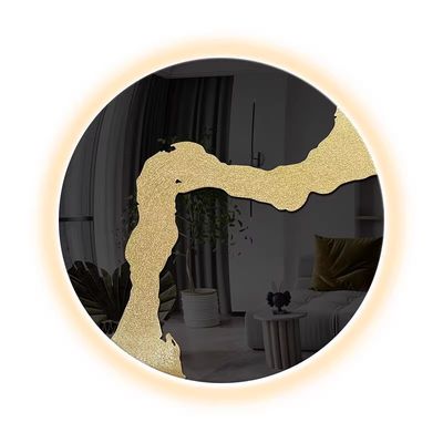 ديكور الحائط الفندقية الساحرة المرآة المنحدرة للديكور الحائط